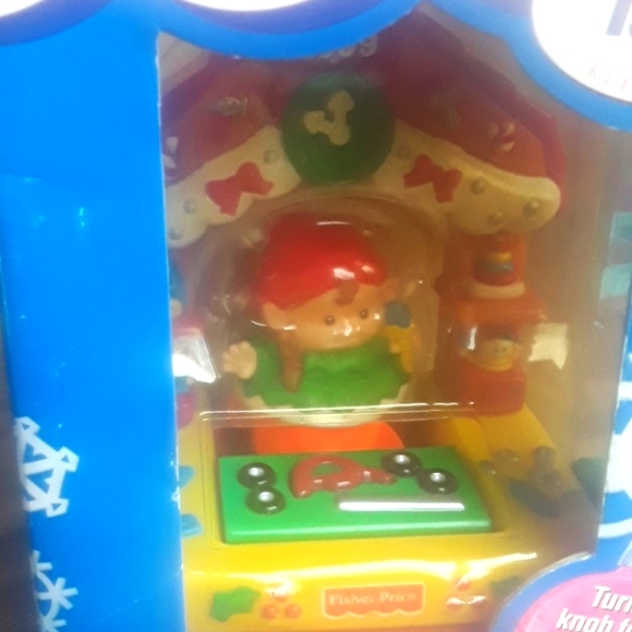 💖 Fisher Price Little People 1999 Holiday Christmas Eve Ornament 72746 New - Picture 2 of 16